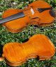 Antique Czech Violin Labelled Rudolf Schuster,  Schonbach,  1922.  Mature Tone String photo 6