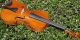 Antique Czech Violin Labelled Rudolf Schuster,  Schonbach,  1922.  Mature Tone String photo 7