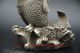 China Collectible Decorate Water God Old Tibet Silver Fish Dragon Jump Statue Other Chinese Antiques photo 4