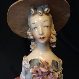 Vintage Cordey Women Bust Figurine 5030 93 photo