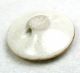 Antique Meiji Satsuma Button Mount Fuji & Peony Design Gold - 11/16 