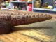 Brt Vintage Old 1960 ' S Png Detailed Baby Crocodile Wood Carving Pacific Pacific Islands & Oceania photo 2
