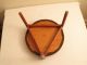 Vtg Mid Century Danish Modern Teak Foot Stool Ottoman Footstool Denmark Hundevad Mid-Century Modernism photo 9