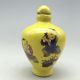 Chinese Ceramic Painting By Hand Two Children Snuff Bottles Snuff Bottles photo 3