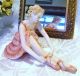 Dakon Signed Keramos Goldscheider Art Deco,  Ballerina Tying Shoes,  1930 ' S Art Deco photo 5