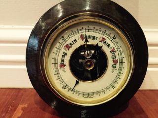 Vintage Collectable Barometer Thermometer Western Germany Marine Maritime photo