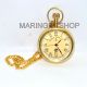 Vintage Antique Brass Victorian Pocket Watch Collectible & Nautical Clock Mn Clocks photo 3