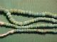 String Roman Turquoise Coloured Glass Beads Circa 100 - 400 A.  D. Roman photo 1