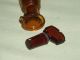 Antique Medical Amber Glass Bottle Pharmacy Scarce Apothecary Davilla Drops 10f Bottles & Jars photo 2