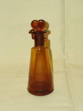 Antique Medical Amber Glass Bottle Pharmacy Scarce Apothecary Davilla Drops photo