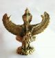 Brass Garuda Talisman King Powerful Honor Garuda Ta Powerfut Yant Amulet Buddha Amulets photo 3