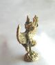 Brass Garuda Talisman King Powerful Honor Garuda Ta Powerfut Yant Amulet Buddha Amulets photo 4
