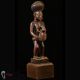 African Tribal Sculpture: Exquisite Chokwe Maternity Figure On Custom Base Sculptures & Statues photo 3