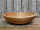 Antique Vtg Wood Primitive Dough Bowl With Early Ny Hand Chopper Primitives photo 3