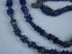 Ancient Lapis Lazuli Beads Strand Islamic 900 Ad Br2072 Near Eastern photo 3