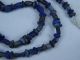 Ancient Lapis Lazuli Beads Strand Islamic 900 Ad Br2072 Near Eastern photo 4