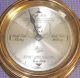 Vintage Brass Case Ship Wheel Tide Clock Time & Tide Nautical Boat Instrument Clocks photo 1