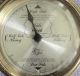 Vintage Brass Case Ship Wheel Tide Clock Time & Tide Nautical Boat Instrument Clocks photo 2