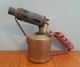 Antique Monitor Steel And Brass Blowtorch No 132a England Blow Torch Paraffin Primitives photo 1