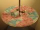 Adorable French Art Deco Chandelier 1930 - Signed: Loys Lucha - Enamel Painting Chandeliers, Fixtures, Sconces photo 6