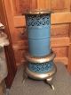 Antique Blue Porcelain Enamelware Perfection Smokeless Oil Heater No 630 Stoves photo 5
