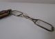 Antique Victorian Gilt Solid Silver Small Lorgnettes Folding Eyeglasses Optical photo 7