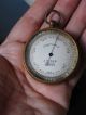 Antique Cased J.  Hicks Pocket Barometer Altimeter Other Antique Science Equip photo 2