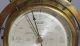 Vintage Waterbury Ships Bell Clock No 19 W/thermometer & Barometer Clocks photo 2