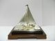 The Sailboat Of Sterling Silver Of The Most Wonderful Japan.  Japanese Antique Other Antique Sterling Silver photo 2