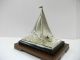The Sailboat Of Sterling Silver Of The Most Wonderful Japan.  Japanese Antique Other Antique Sterling Silver photo 4