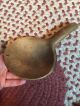 18th To Early 19th Century Walnut Wood Scoop/ Butter Paddle Great Shaped Bowl Primitives photo 9