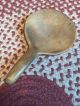 18th To Early 19th Century Walnut Wood Scoop/ Butter Paddle Great Shaped Bowl Primitives photo 3