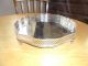 Vintage Sheffield Silver Plated On Copper Shaped Gallery Tray Platters & Trays photo 4
