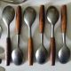 48 Pc.  Jens Quistgaard Dansk Fjord Germany Teak & Stainless Steel Flatware Mid-Century Modernism photo 10