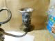 Antique Wm Rogers Silverplate Candelabra Candle Stick Holder,  10 