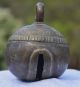 2 Antique Large Spherical Burmese Bronze Elephant Bell Chu Bell Bells photo 2