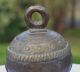 2 Antique Large Spherical Burmese Bronze Elephant Bell Chu Bell Bells photo 3
