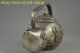 Collectible Handwork Old Tibet Silver Carve Journey To The West Story Teapot Pots photo 3