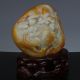 Chinese Natural Hetian Jade Hand - Carved Tortoise Statue Other Antique Chinese Statues photo 7