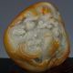 Chinese Natural Hetian Jade Hand - Carved Tortoise Statue Other Antique Chinese Statues photo 8