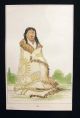 1842 G.  Catlin Handcol Engr Native American - Indian Sqauw Native American photo 2