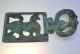 Roman Bronze Belt Buckle With Gryphon Symbol Roman photo 2