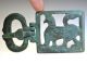 Roman Bronze Belt Buckle With Gryphon Symbol Roman photo 3