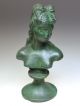 Greco - Roman Bronze Bust Of The Goddess Diana Roman photo 4