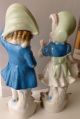 Vintage China Figurines - Pair Boy & Girl - Lovely Figurines photo 3