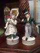 Signed Hochst Porcelain Colonial Figurines Gentleman & Lady Figurines photo 1