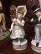 Signed Hochst Porcelain Colonial Figurines Gentleman & Lady Figurines photo 2