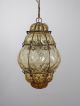 1950’s Mid Century Murano Hand Blown Glass Chandelier Lantern – Barovier Seguso Mid-Century Modernism photo 2