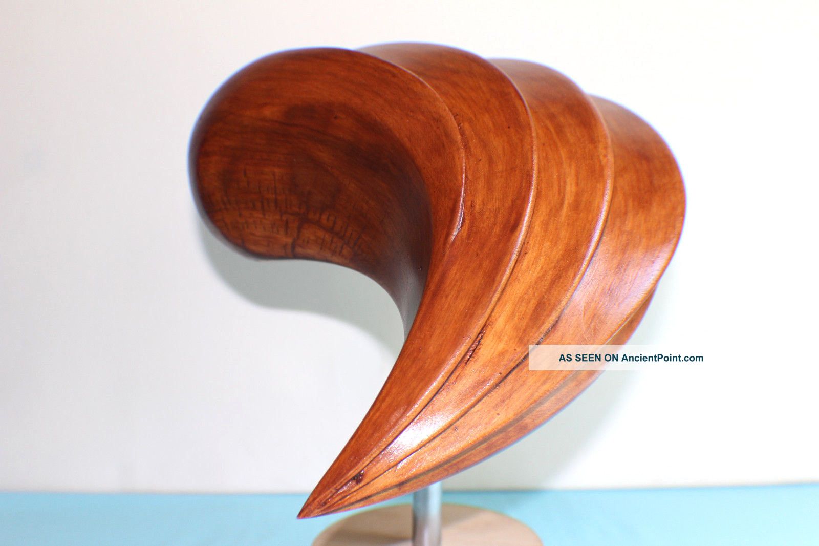 Hat Block Fascinator Form Wooden - Hutform Holz Industrial Molds photo