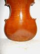 Vintage Old Antique 1pc Curly Maple Back Full Size Violin - String photo 2